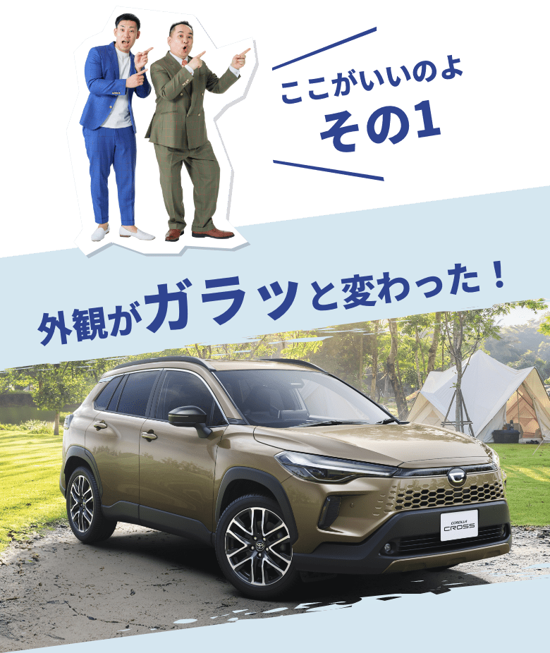 ここがいいのよ その1 外観がガラッと変わった!