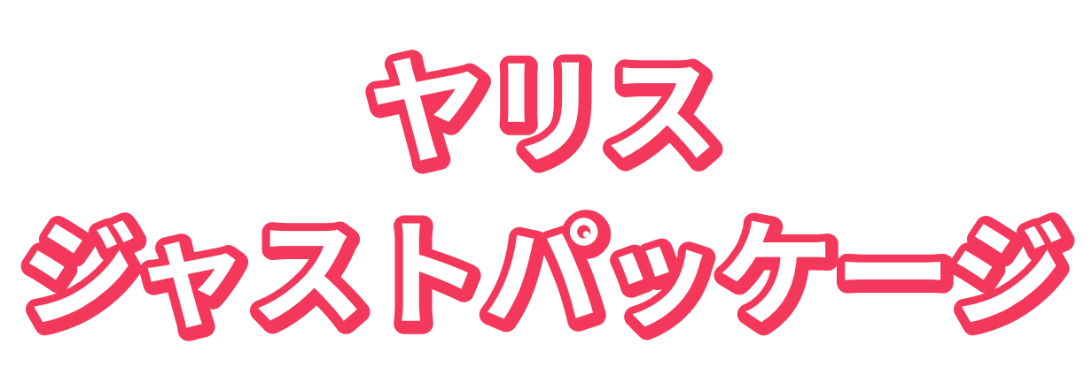 ヤリスジャストパッケージ