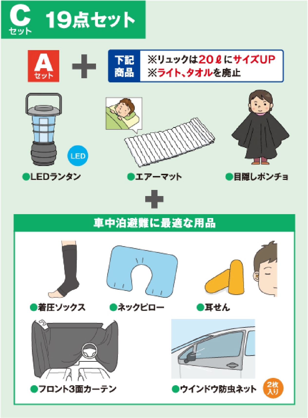 Cセット 19点セット