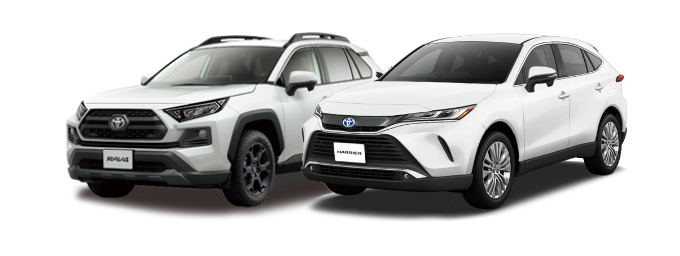 SUVラージRAV4・ハリアー80系等